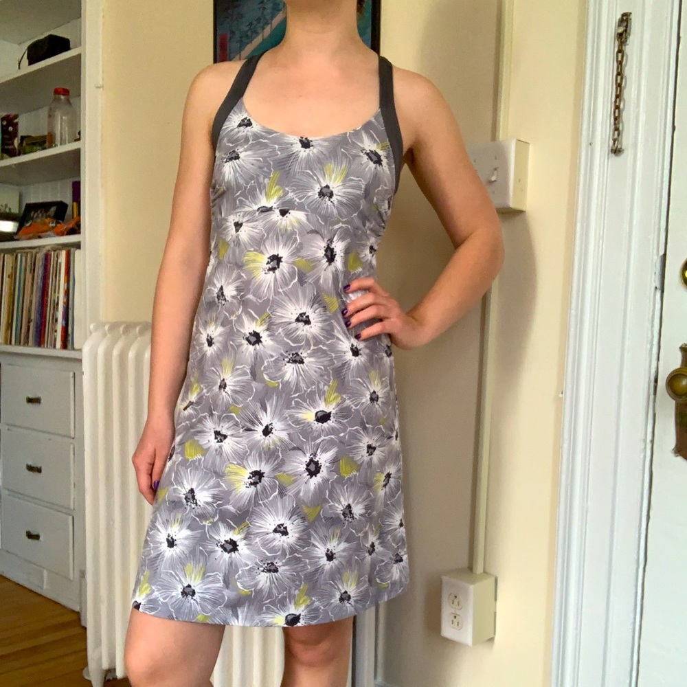 Strappy athletic sporty summer dress